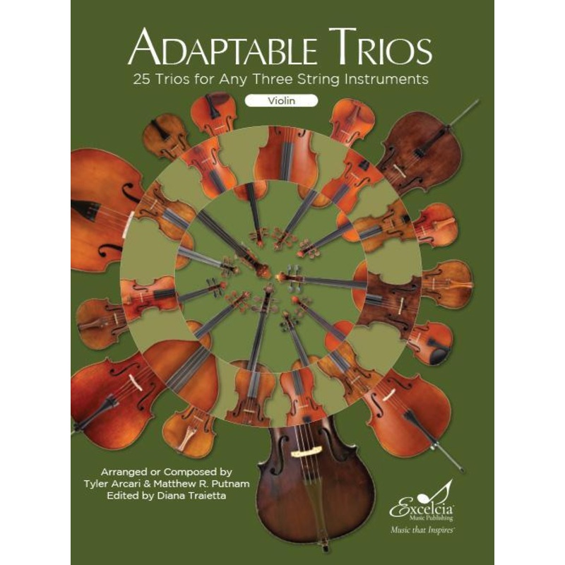 Adaptable Trios for Strings Violin (Excelcia Music Publishing)
