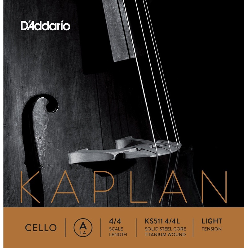 D’Addario Kaplan Cello A String 4/4 – Light