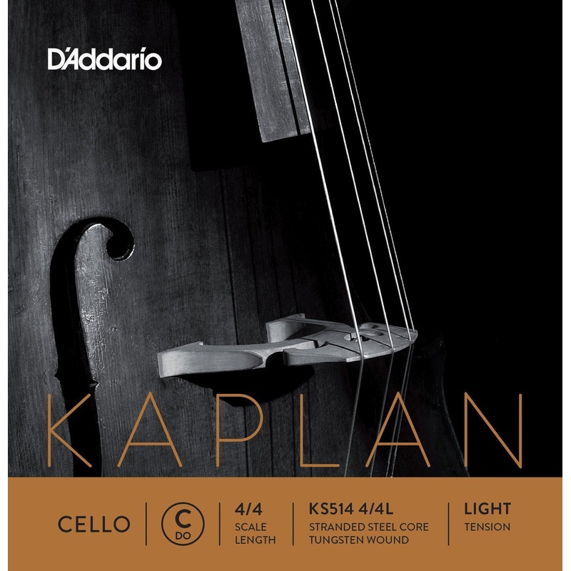 D’Addario Kaplan Cello C String 4/4 – Light