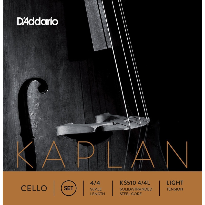 D’Addario Kaplan Cello String Set 4/4 – Light