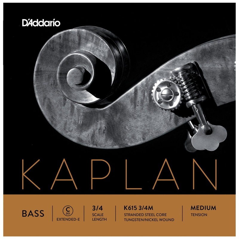 D’Addario Kaplan Double Bass Extension C String 3/4 (Medium)