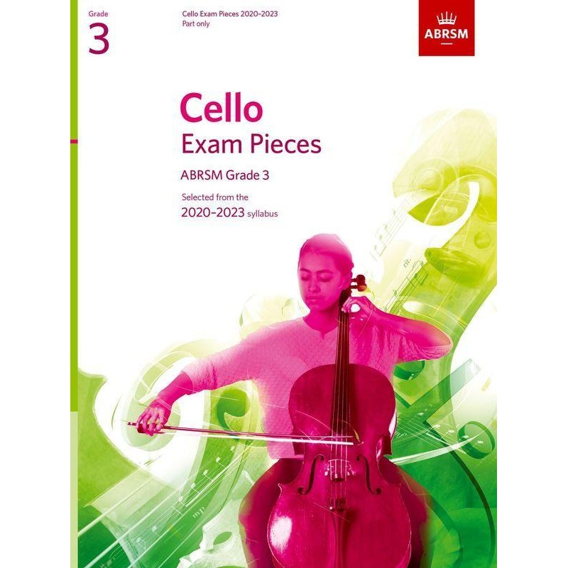 ABRSM Cello Exam Pieces 2020-2023 Grade 3 Part Only