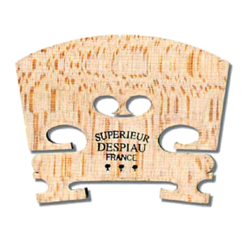 Despiau Violin Bridge #10 A Treated 42mm Low Heart 4/4 (3 Tree)
