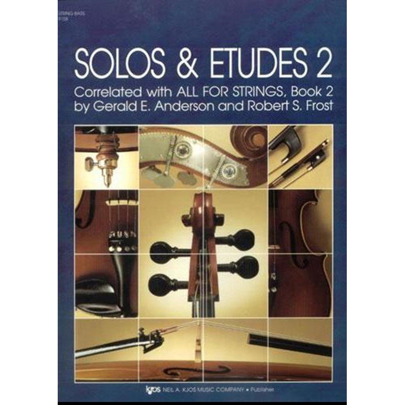 Solos and Etudes Book 2 Double Bass