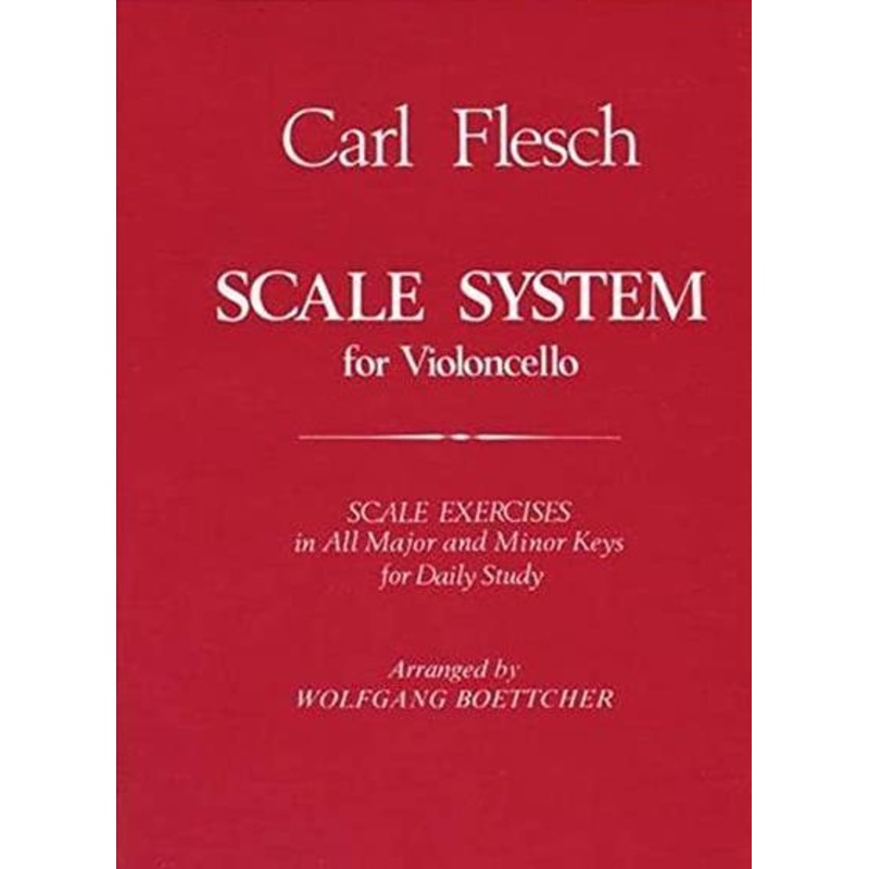 Flesch, Scale System for Cello (Fischer)