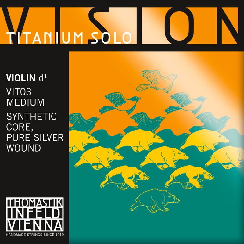 Thomastik Vision Titanium Solo D String 4/4