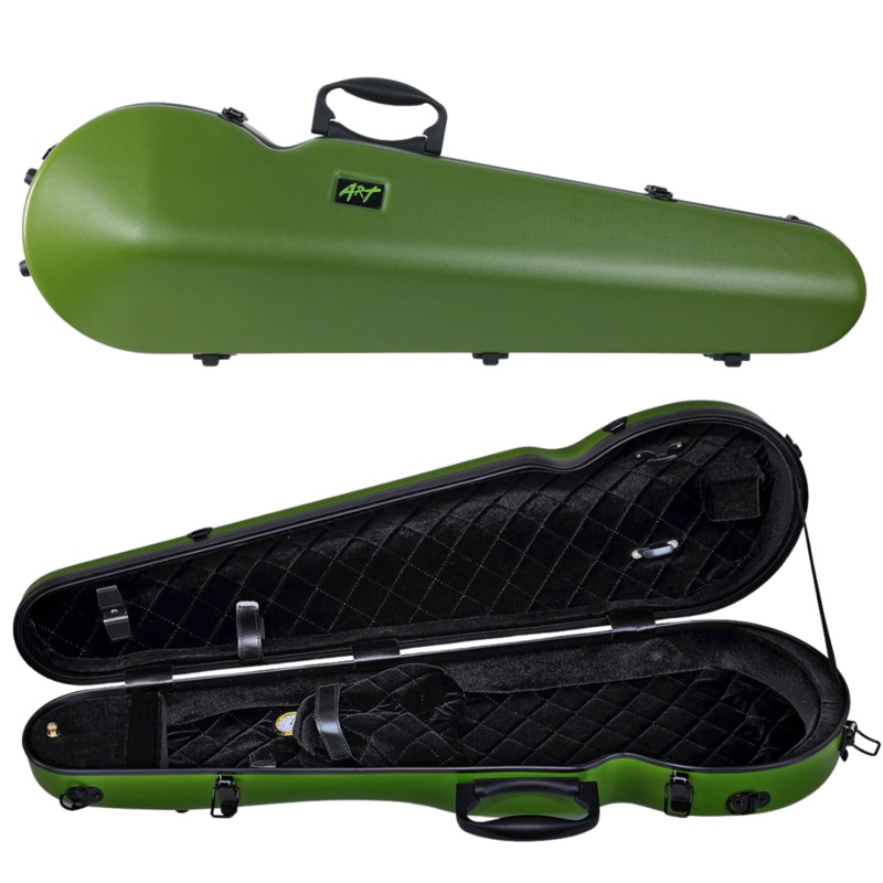 ART Shaped Violin Case Avocado Green 3/4-4/4