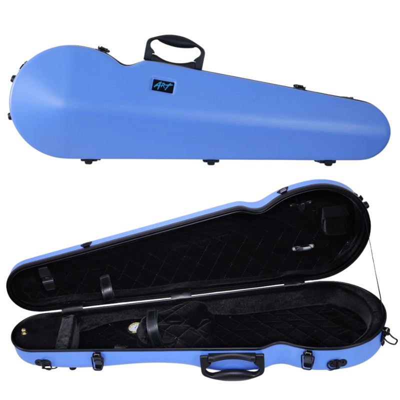 ART Shaped Violin Case Sky Blue 3/4-4/4