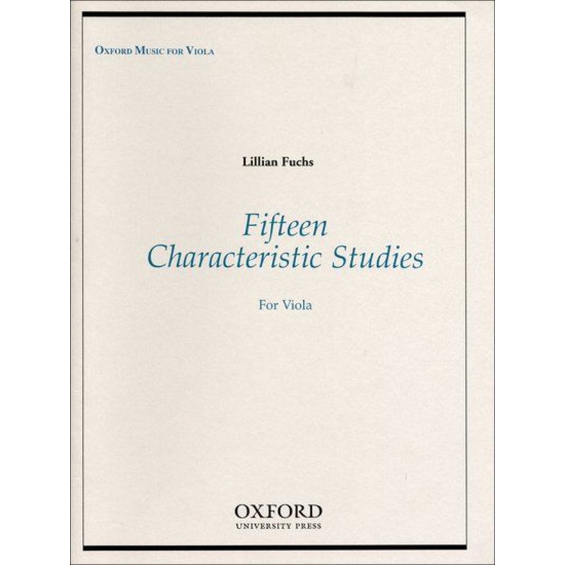 Fuchs, 15 Characteristic Studies for Viola (Oxford)