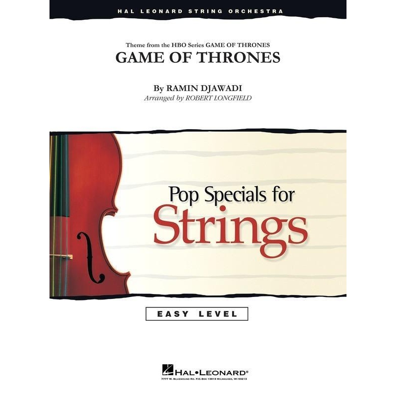 Game of Thrones (Ramin Djawadi arr. Longfield) for String Orchestra