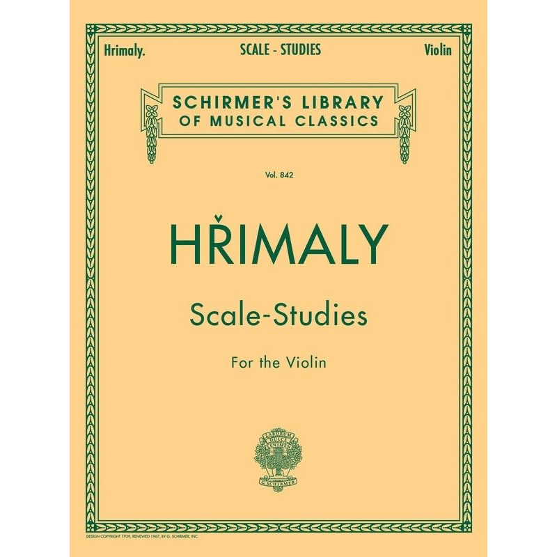 Hrimaly, Scale Studies for the Violin (Schirmer)