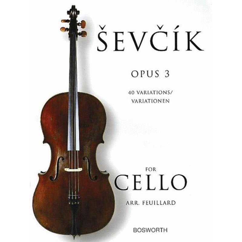Sevcik, 40 Variations Op. 3 for Cello (Bosworth)
