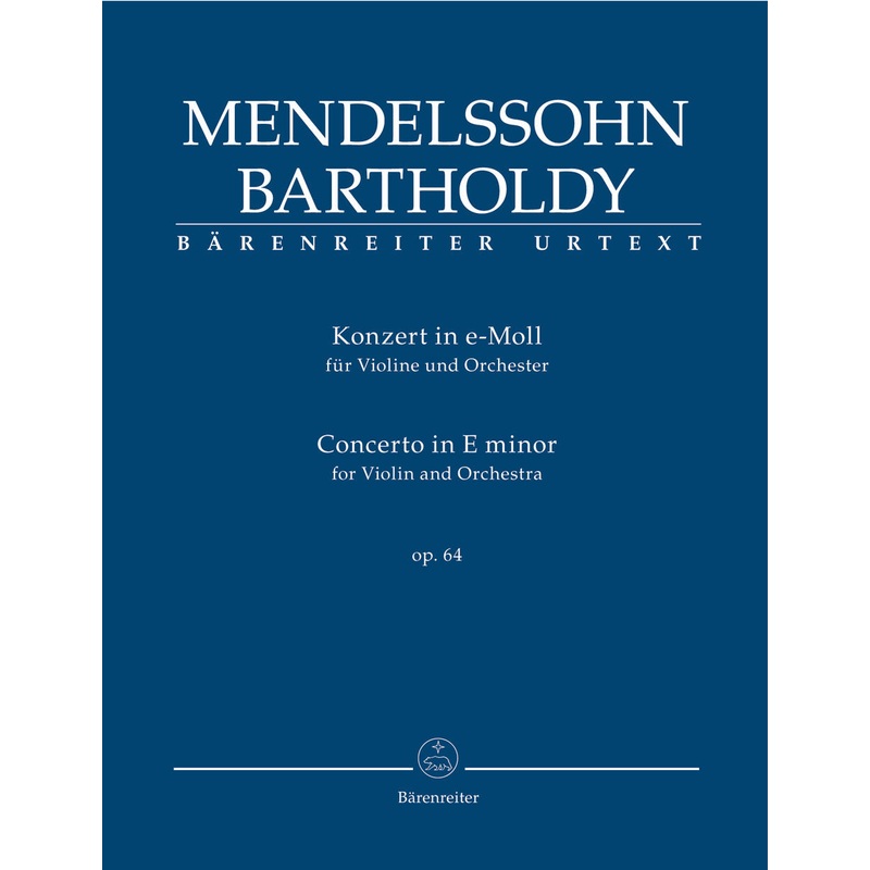 Concerto for Violin and Orchestra in e minor op. 64 (Orchestral Score)