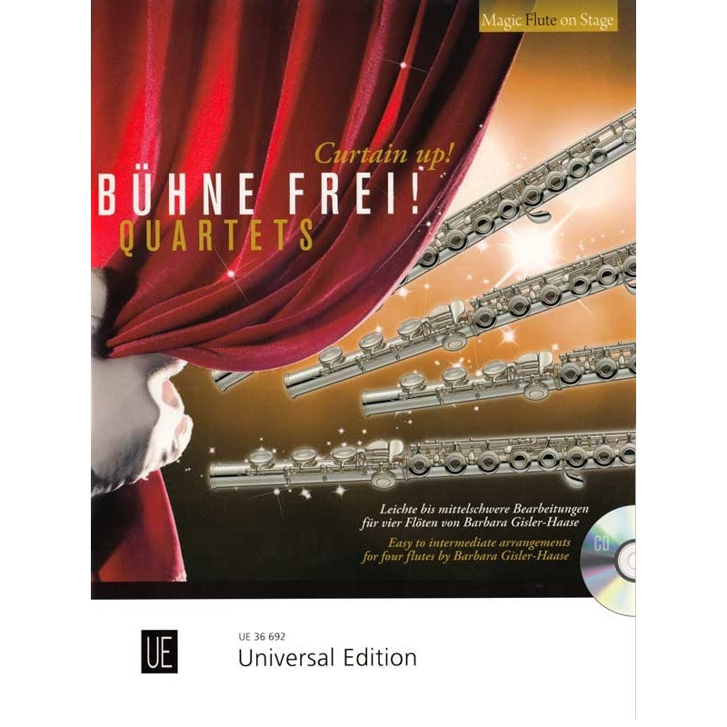 Curtain Up! Quartets (Four Flutes)