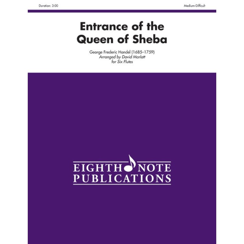 Entrance of the Queen of Sheba (Flute Choir)