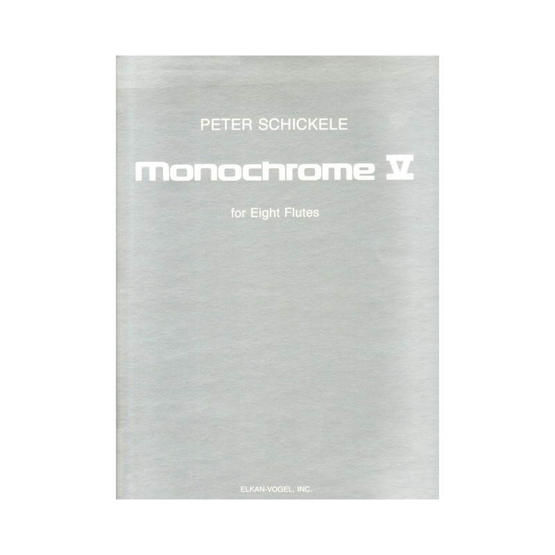 Monochrome V For Eight Flutes (Flute Choir)