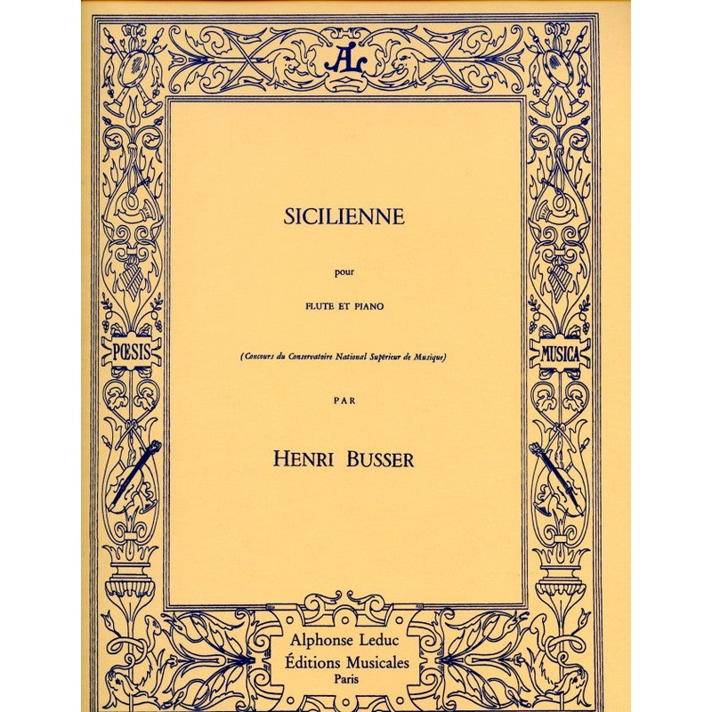 Sicilienne, Op.60 (Flute and Piano)