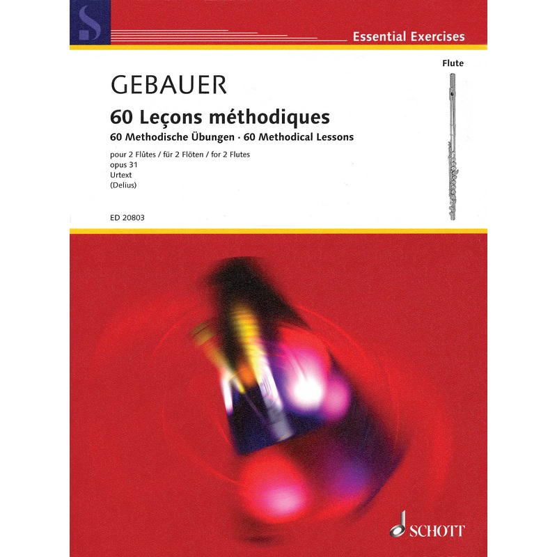60 Methodical Lessons, Op. 31 (Two Flutes)