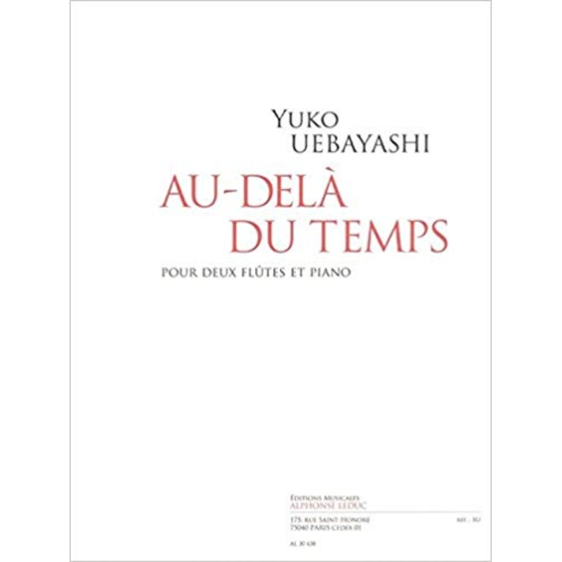Au-dela Du Temps (2 Flutes and Piano)