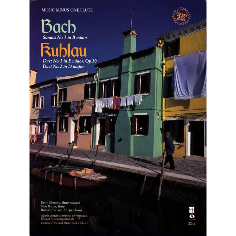 Bach, Sonata in B minor and Kuhlau, Two Duets (Flute and Piano)