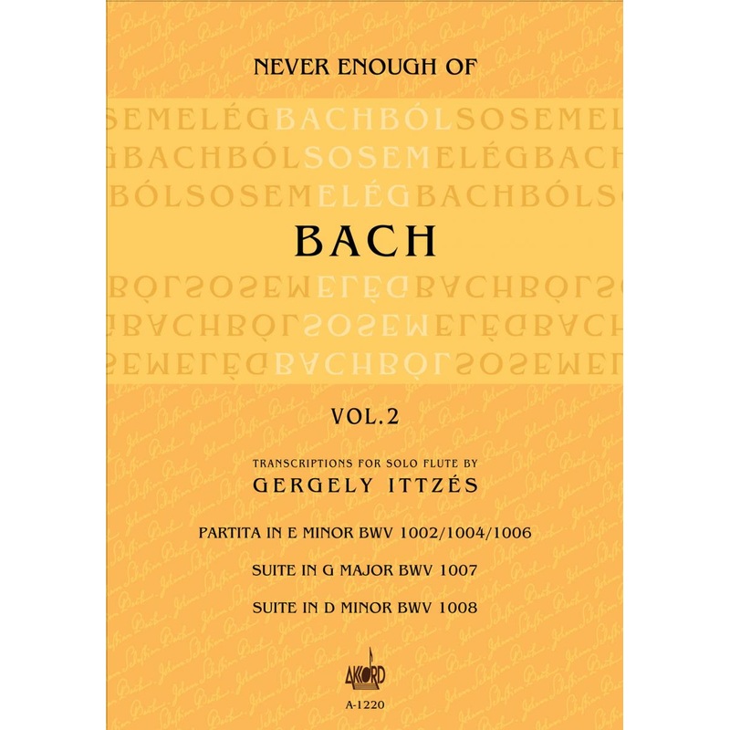 Never Enough of Bach (Flute Alone)