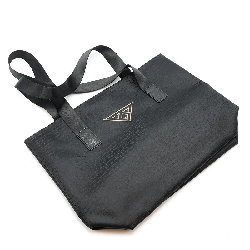 Powell Flutes Black Tote Bag