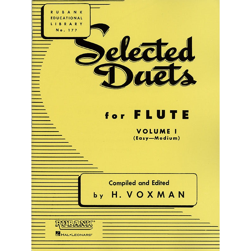 Selected Duets for Flute – Volume 1 – Easy to Medium