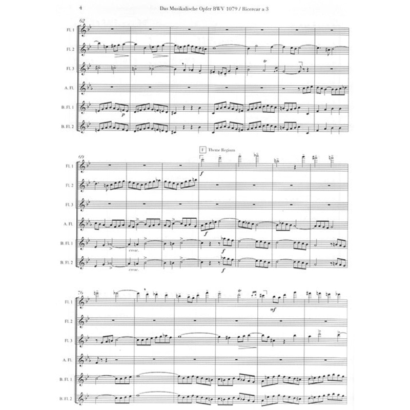 The Musical  Offering (Flute Choir)