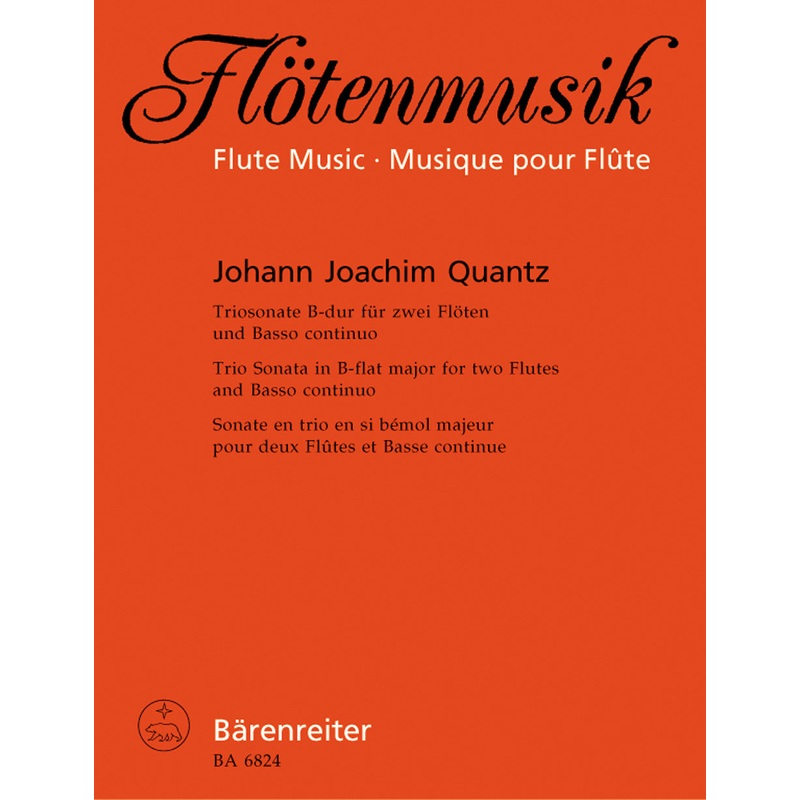 Trio Sonata in B flat major (Two Flutes)