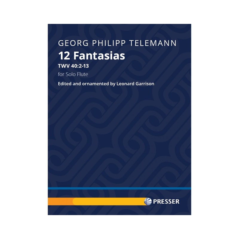 12 Fantasias (Flute Alone)