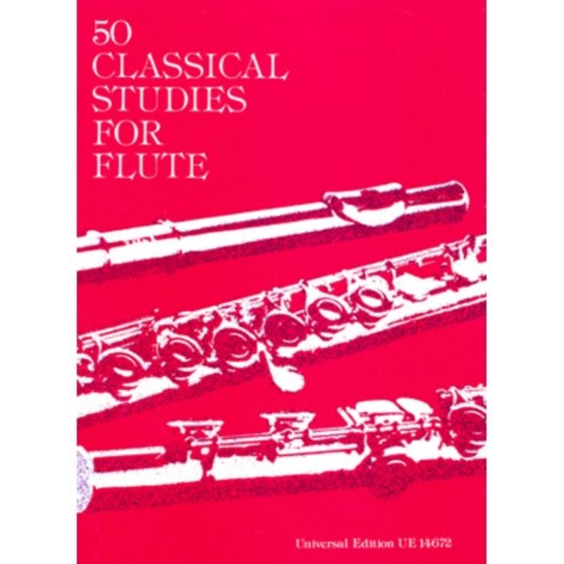 50 Classical Studies for Flute (Studies and Etudes)