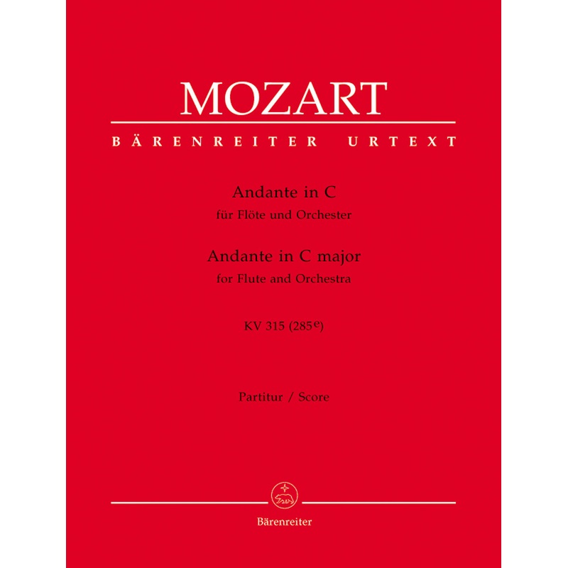 Andante in C Major, K315 (285e) (Full Score)