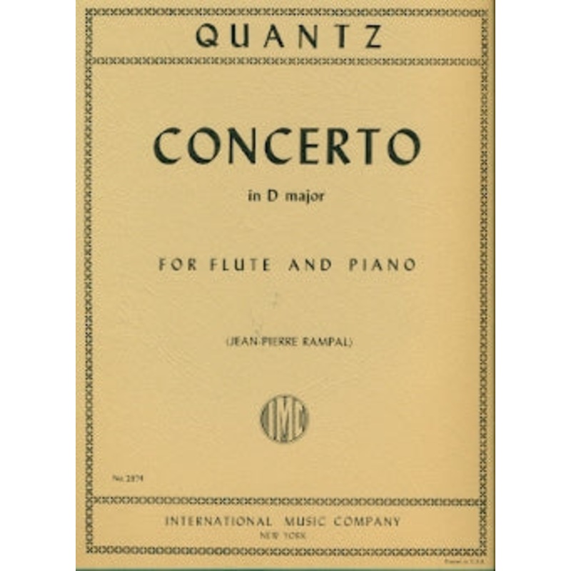 Concerto in D Major (Flute and Piano)