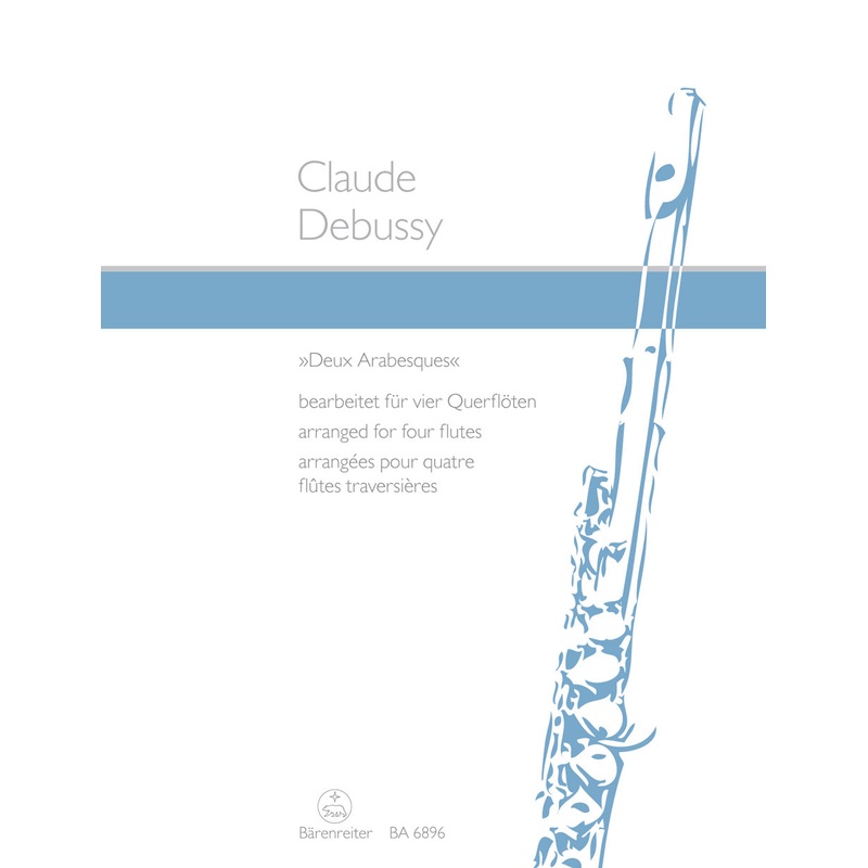 Deux Arabesques (Four Flutes)
