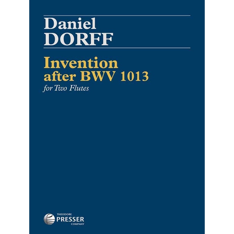 Invention after BWV 1013 (Two Flutes)