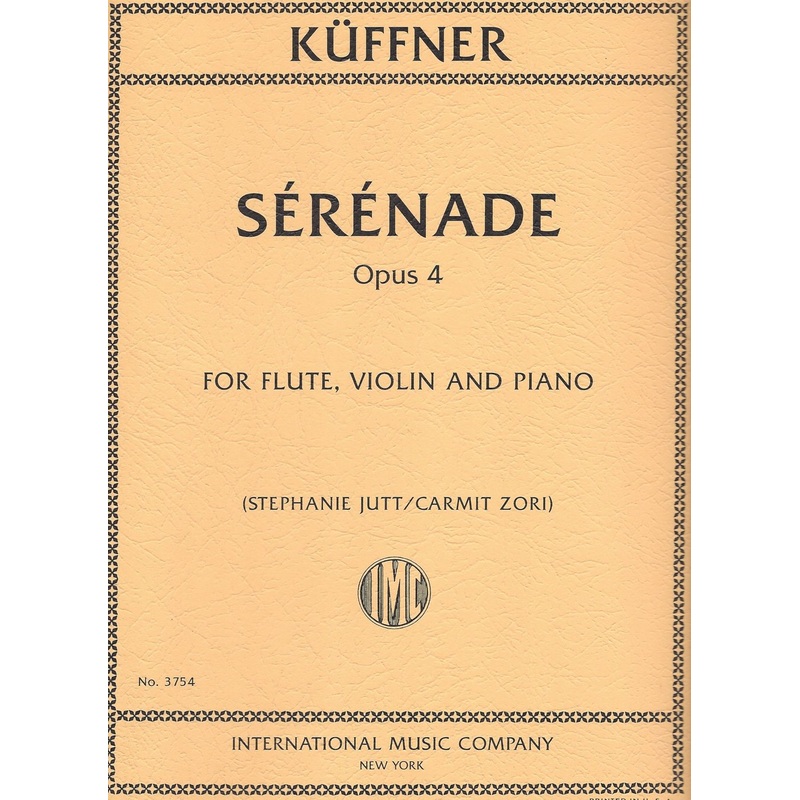 Srnade, Opus 4 (Flute, Violin, and Piano)