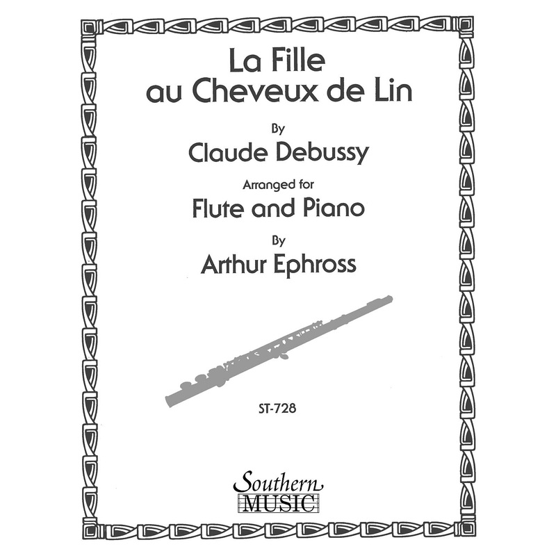 The Girl with the Flaxen Hair (La fille aux cheveux de lin) (Flute and Piano)