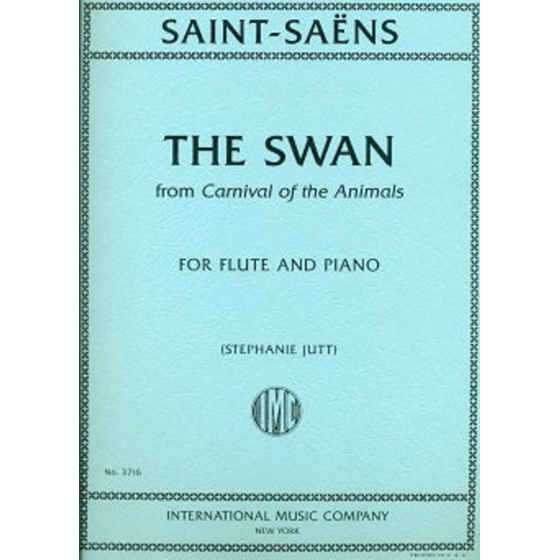 The Swan, from Carnival of the Animals (Flute and Piano)