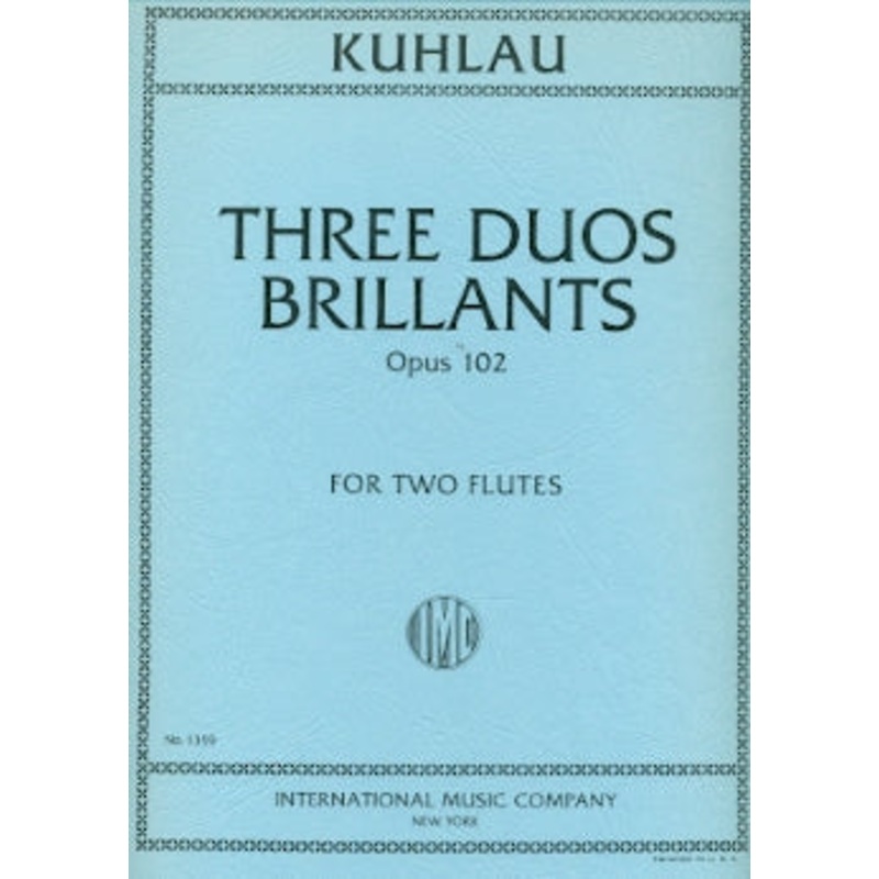 Three Duos Brillantes, Op. 102