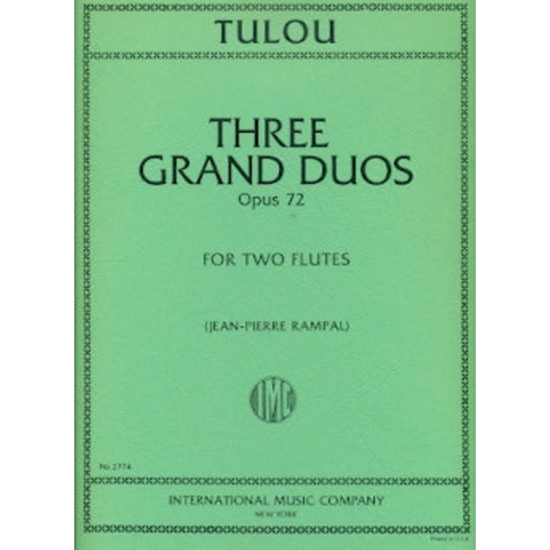 Three Grand Duos, Op. 72