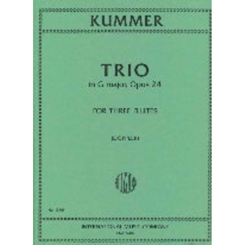 Trio in G Major, Op. 24 (Three Flutes)