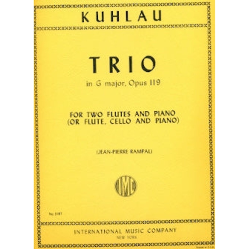Trio, Op. 119 (Two Flutes)
