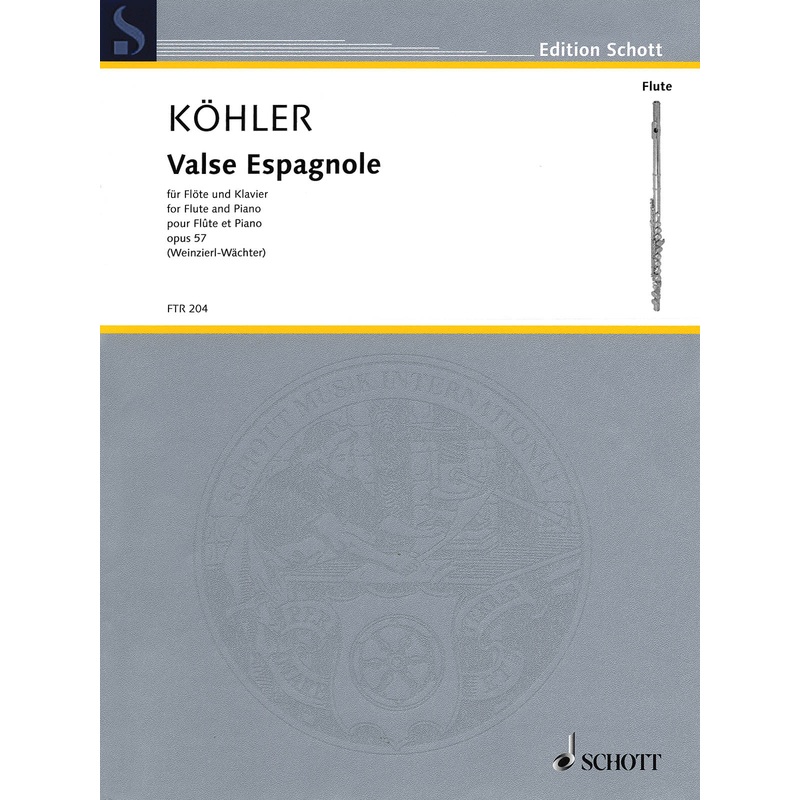 Valse Espagnole, Op. 57 (Flute and Piano)