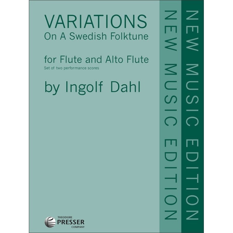 Variations On A Swedish Folktune (Flute and Alto Flute)