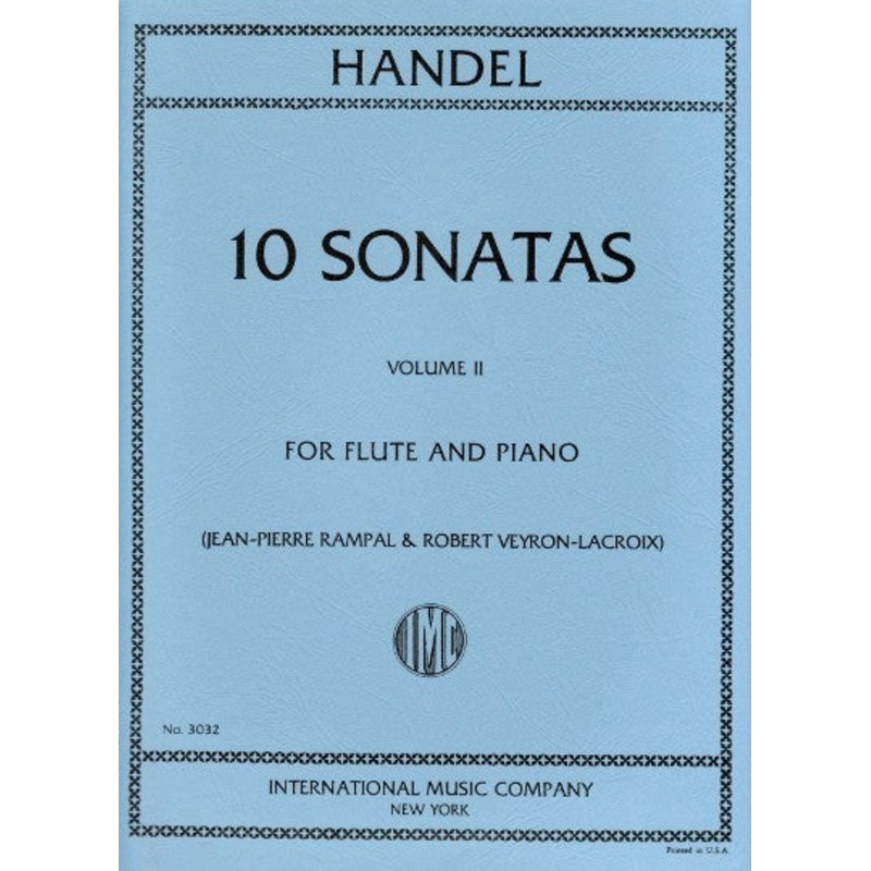 10 Sonatas Volume 2 (Flute and Piano)