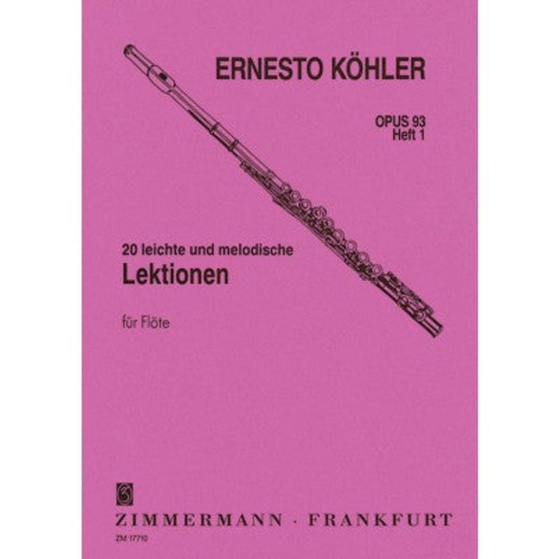 20 Easy and Melodic Exercises op. 93, Book 1 (Studies and Etudes)