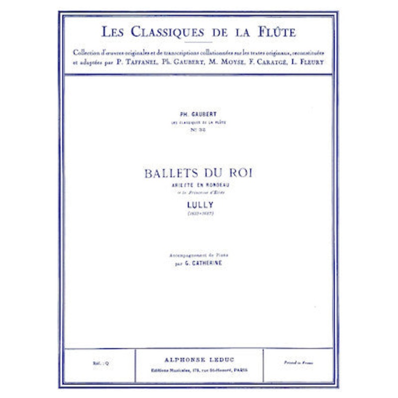 Ariette en Rondeau  Classiques No. 32 (Flute and Piano)