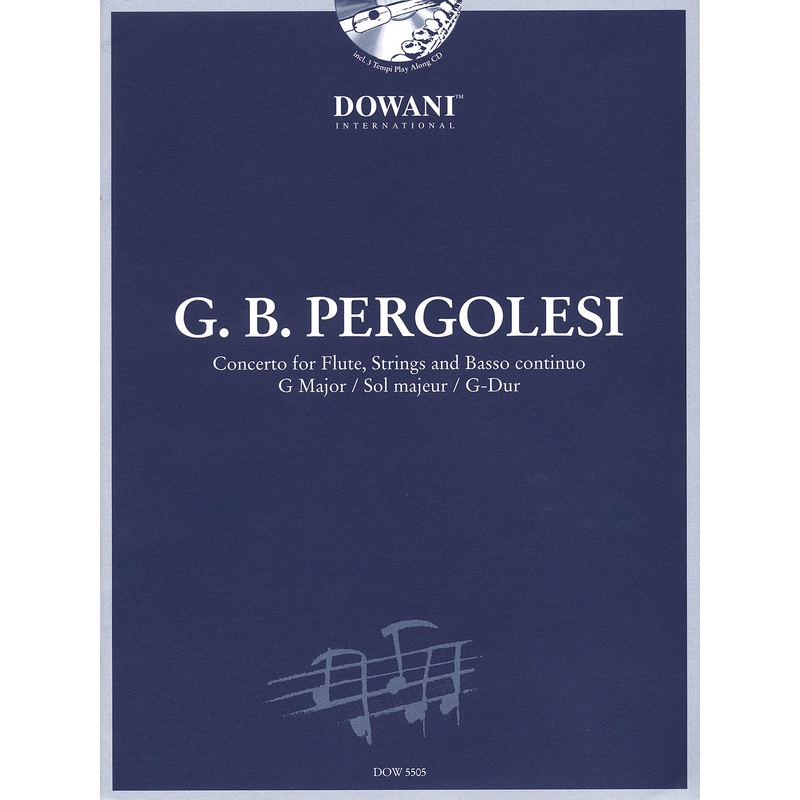 Concerto for Flute, Strings and Basso Continuo in G Major (Flute and Piano)