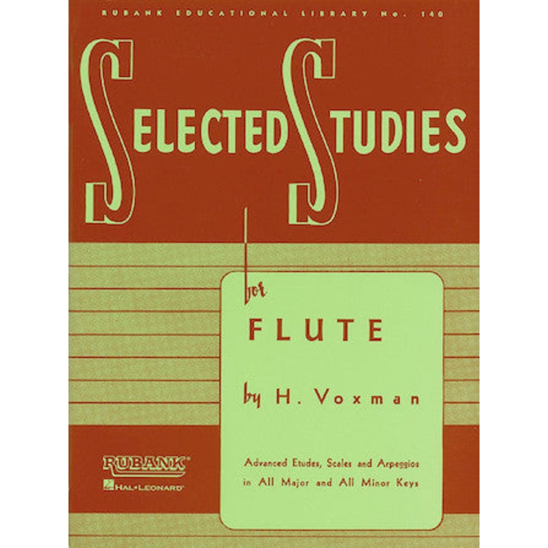 Selected Studies for Flute (Studies and Etudes)