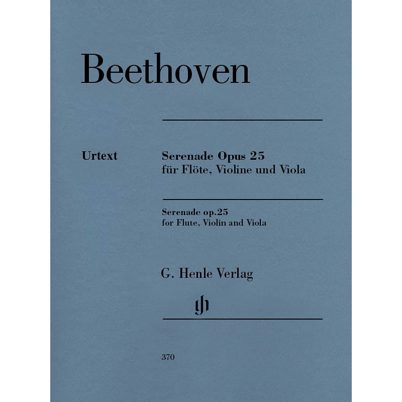Serenade in D Major, Op. 25 (Flute, Violin, Viola)
